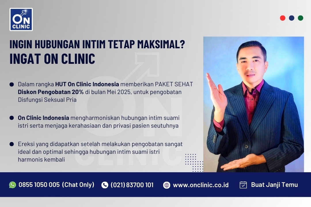 Ingin Hubungan Intim Tetap Maksimal? Ingat On Clinic