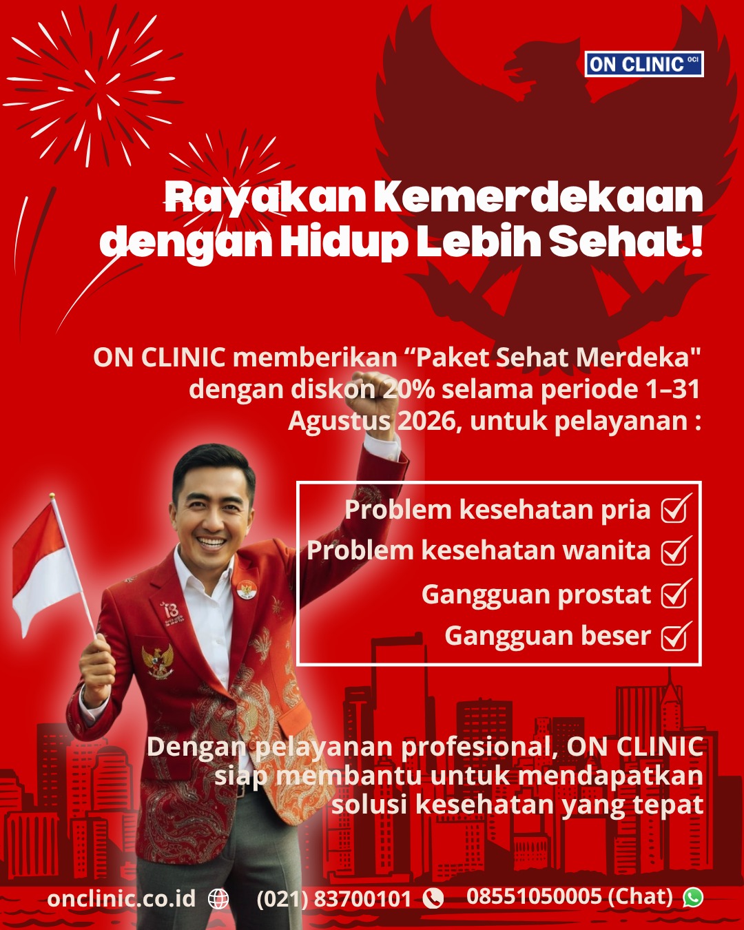 Rayakan Kemerdekaan Bersama On Clinic