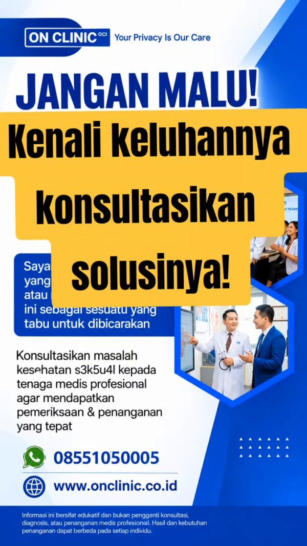 DISFUNGSI SEKSUAL PRIA BISA DITANGANI, JANGAN MALU BEROBAT! Mengalami impotensi atau ejakulasi dini bukanlah sesuatu…